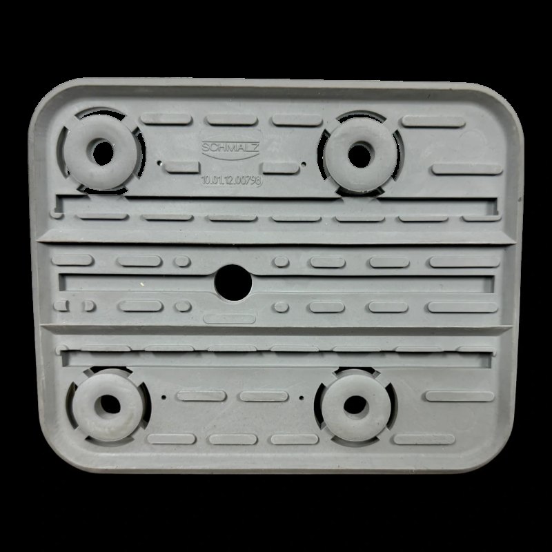 Schmalz Reibbelag Saugplatte VCSP U 140x115x16,5 VCBL K2 TPE Art.-Nr. 10.01.12.00798 (vacuum suction pad)