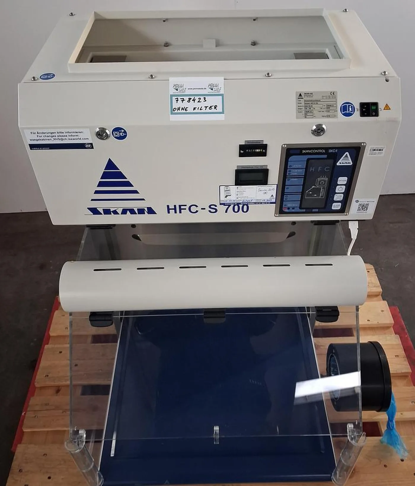SKAN Skanair Sicherheitswerkbank HFC-S 700 - 2