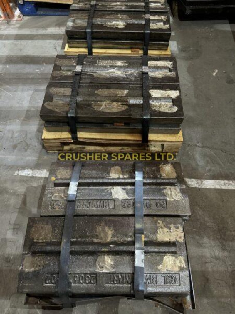 Blow Bar Hammers | RM60 | Martensitic | Rubblemaster® |