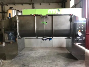 Mezcladora de bandas 2.500 litros en acero inoxidable NUEVA