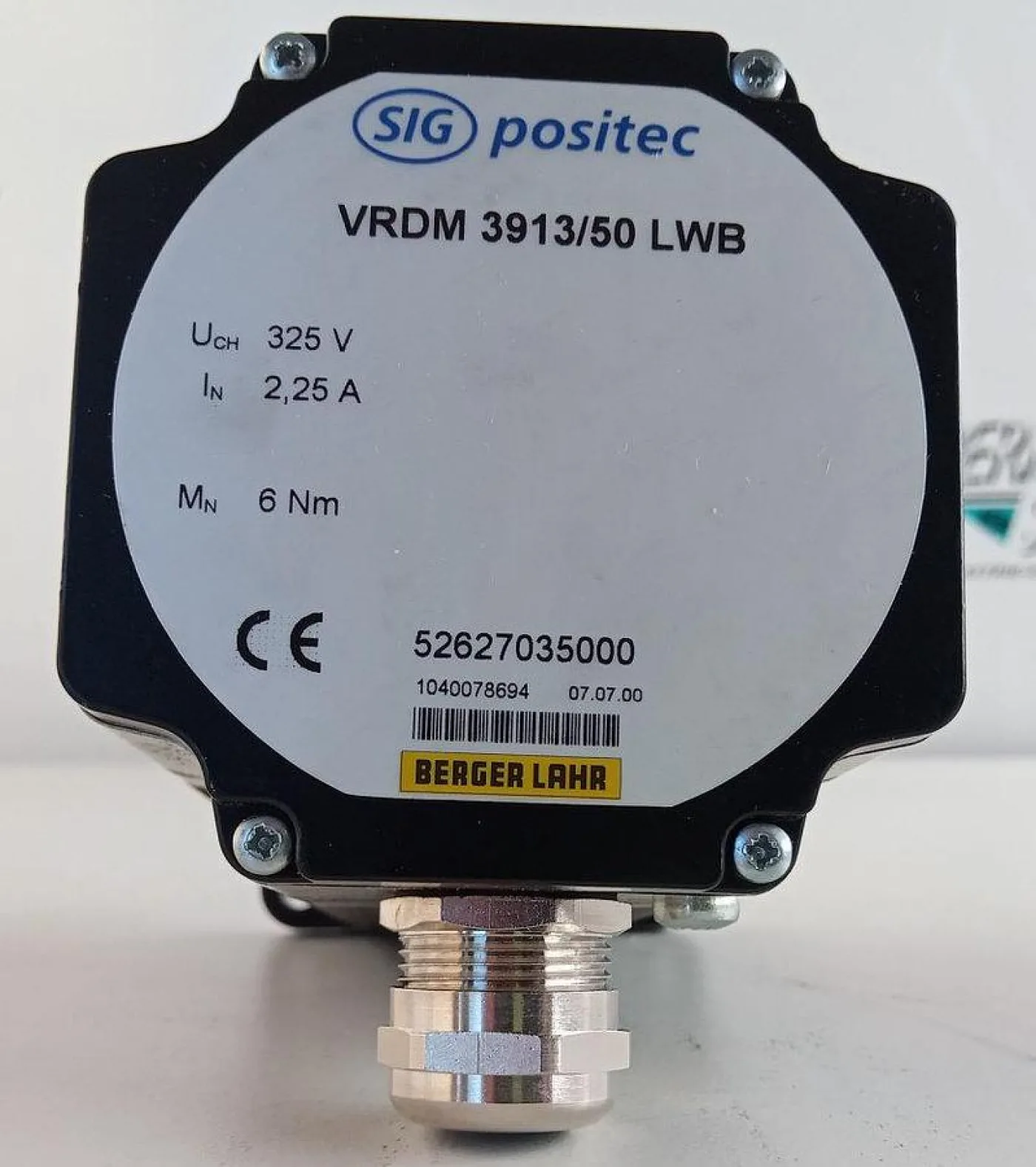 Berger Servo Motor VRDM3913/50LWB - 3
