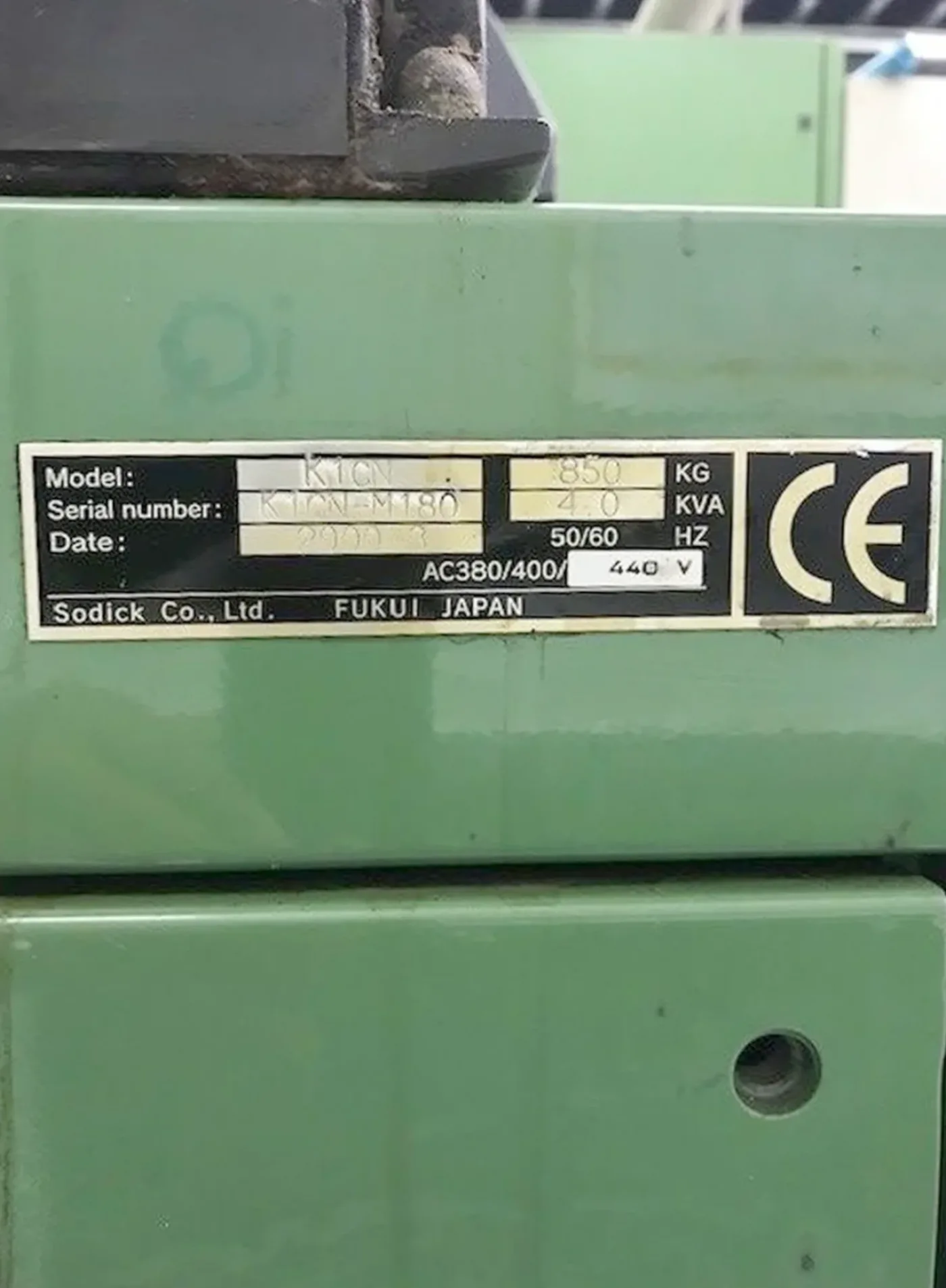 020737 - SODICK K 1 CN - 4