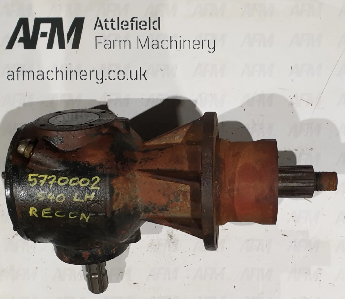 Spearhead Multicut 460 LH Gearbox (Bondioli) 540 rpm – 5770002 Reconditioned - 1