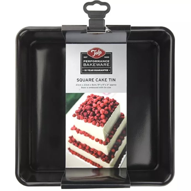Tala Performance Eclipse Non-Stick 23cm Square cake tin - islandcatering