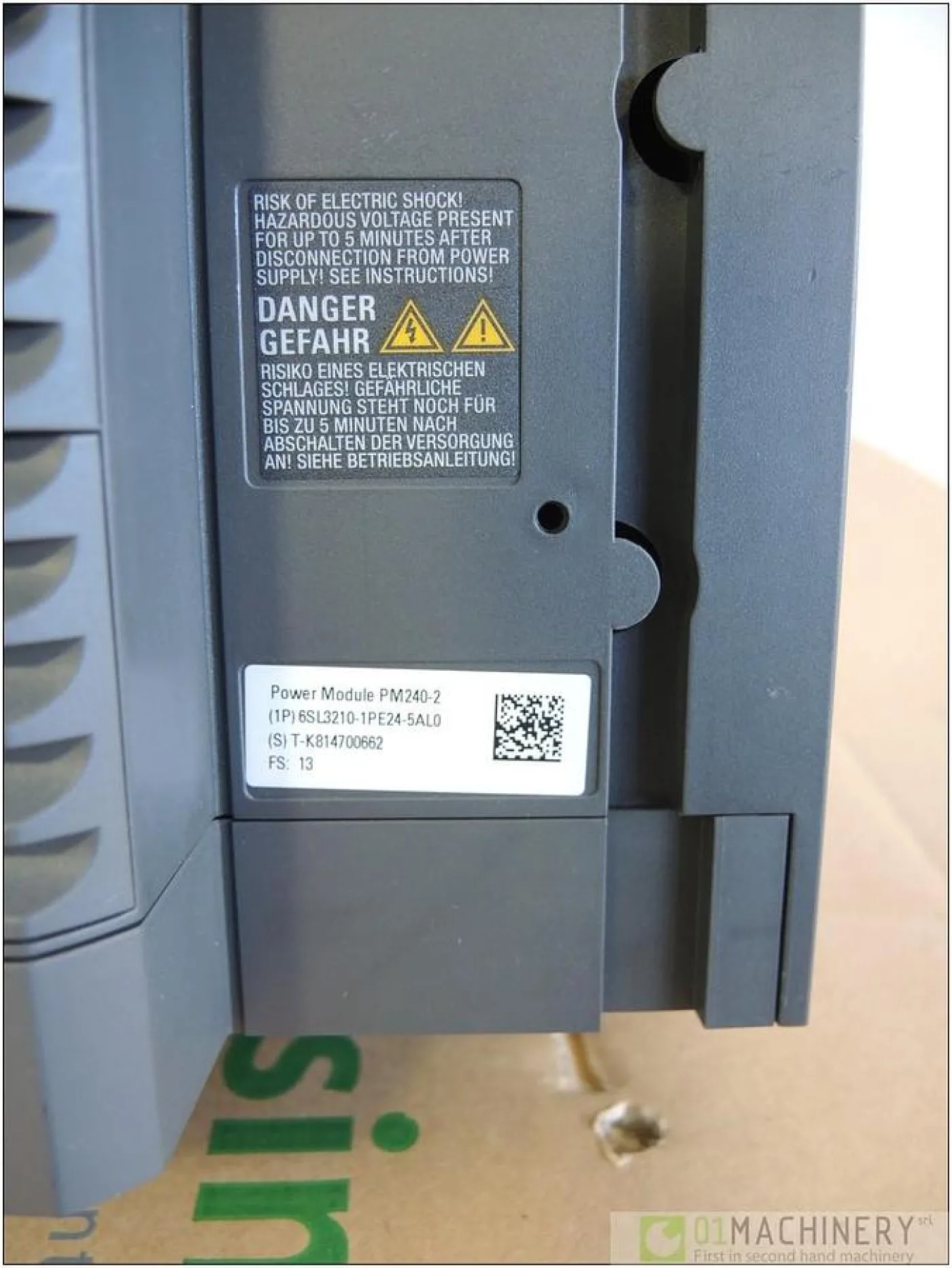 2013 SIEMENS SINAMICS PM240-2 AI1747 - 2