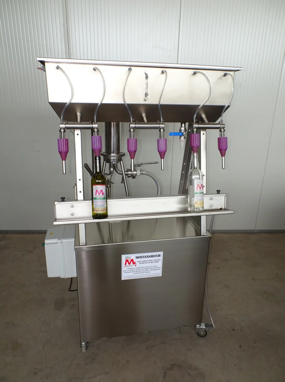 IN-LINE-FILLER 6 NOZZLES WITH MICROFILTER HOUSING NEW MACHINE