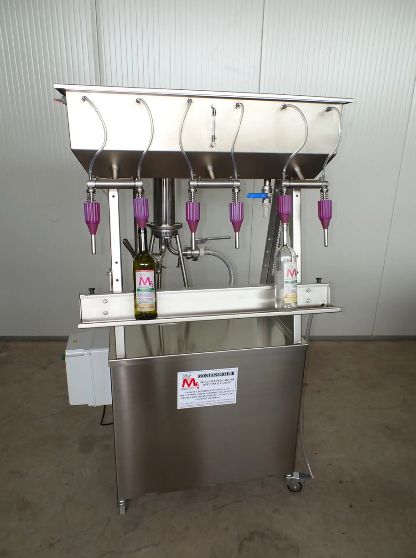 IN-LINE-FILLER 6 NOZZLES WITH MICROFILTER HOUSING NEW MACHINE - 1