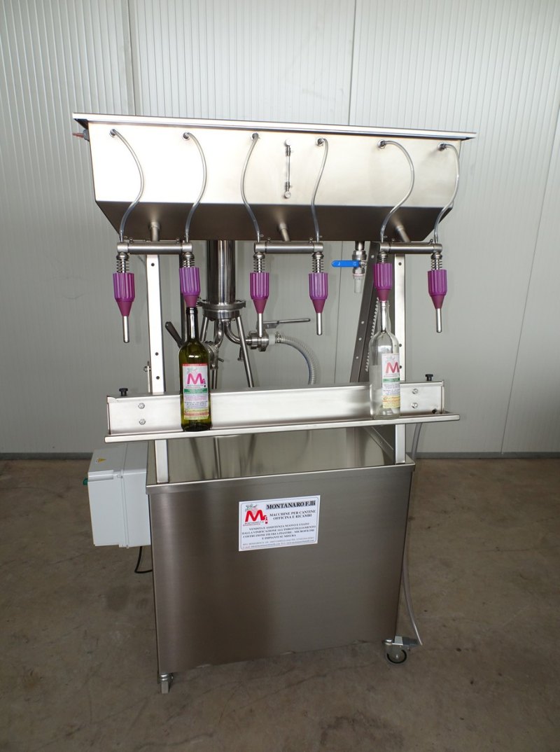 IN-LINE-FILLER 6 NOZZLES WITH MICROFILTER HOUSING NEW MACHINE