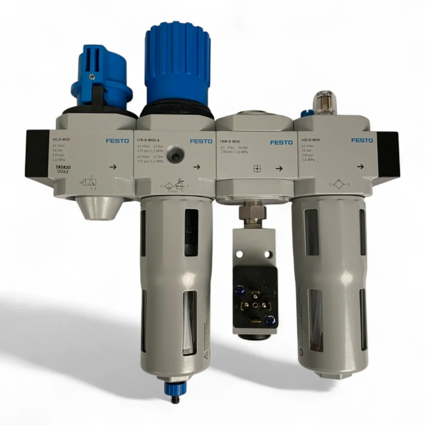 FESTO Wartungseinheit FRC-1/4-D-MIDI-KC-A 185820 - 1