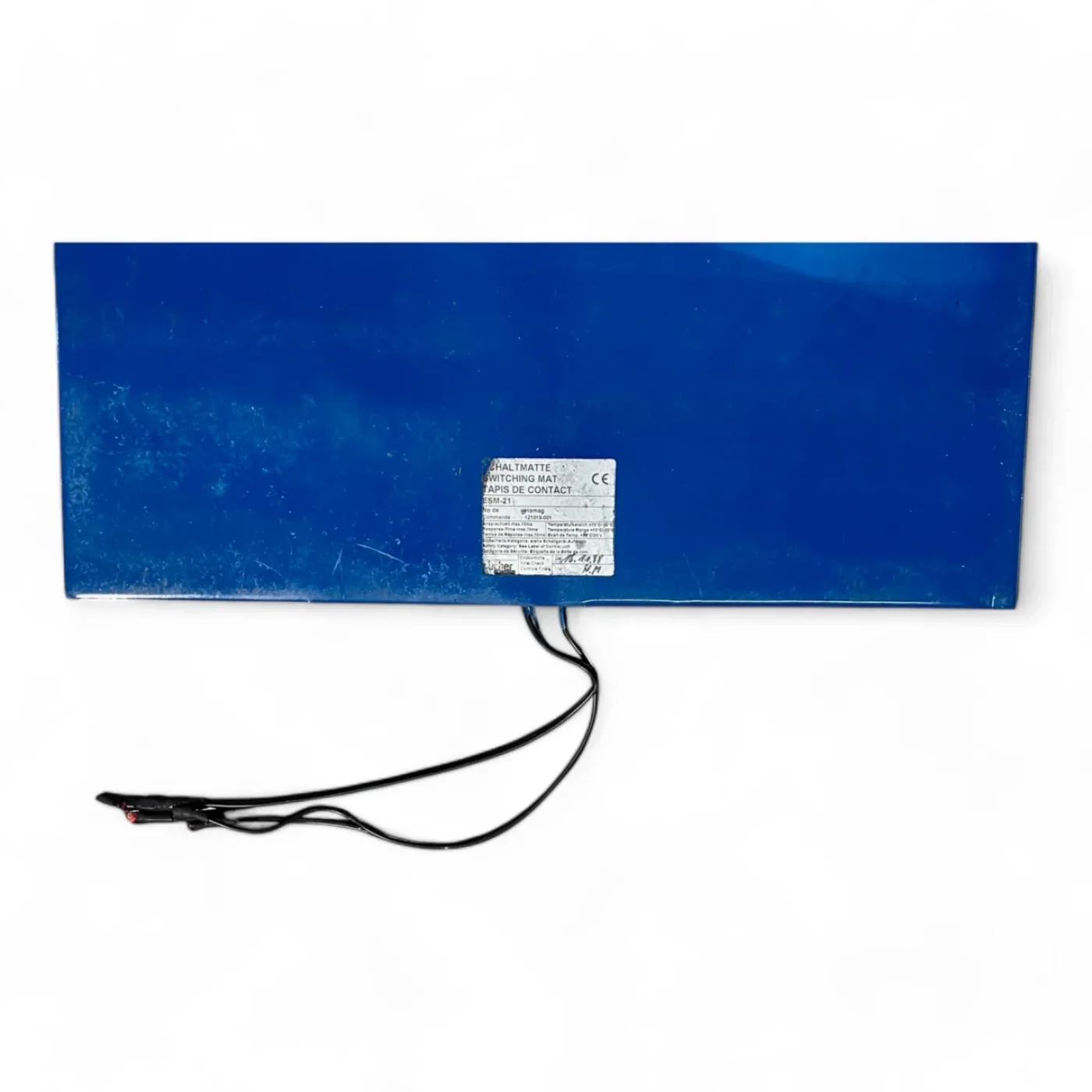 Homag Weeke Bircher Trittmatte Sicherheits-Schaltmatte ESM-21, 1200x500 mm blau 121019-001 - 5