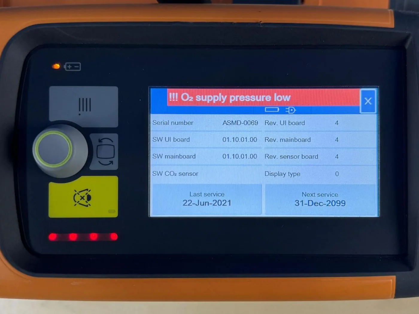 Drager Oxylog VE300 Plus REF: 5790200 Hours: 2 YOM: 2019 - 8