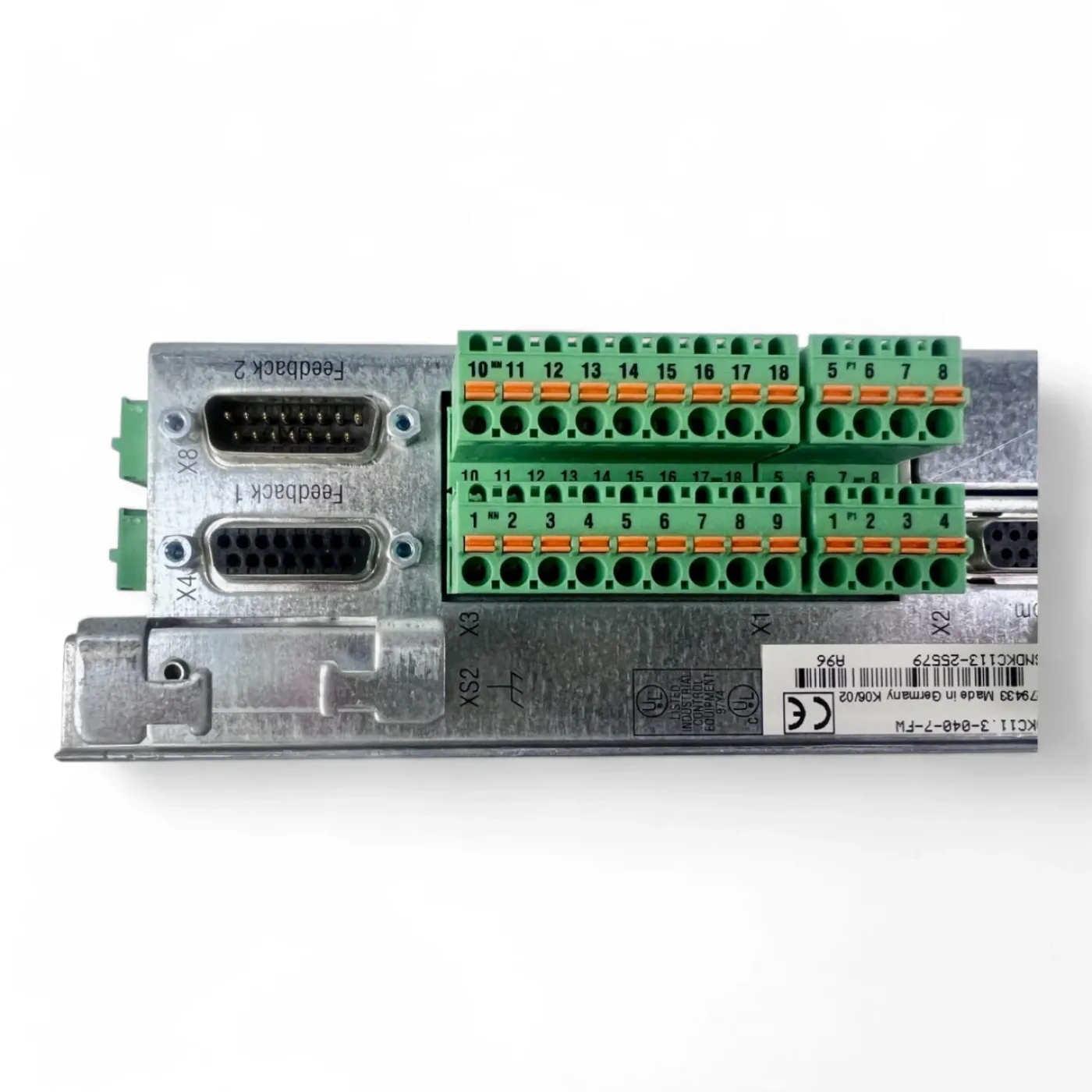 Bosch Rexroth Indramat Digitaler Servoregler DKC11.3-040-7 Nr: 279433 SNDKC113-25579 - 7