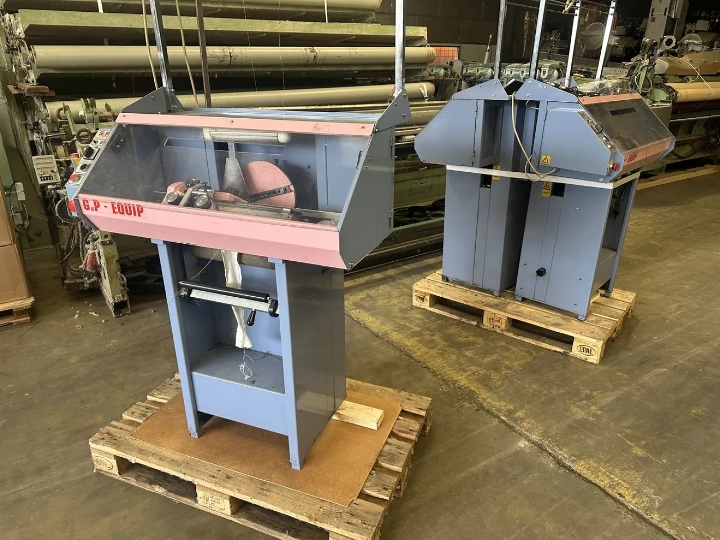 2x G&P Elettromeccanica - Equip E1 border knitting machine - 6