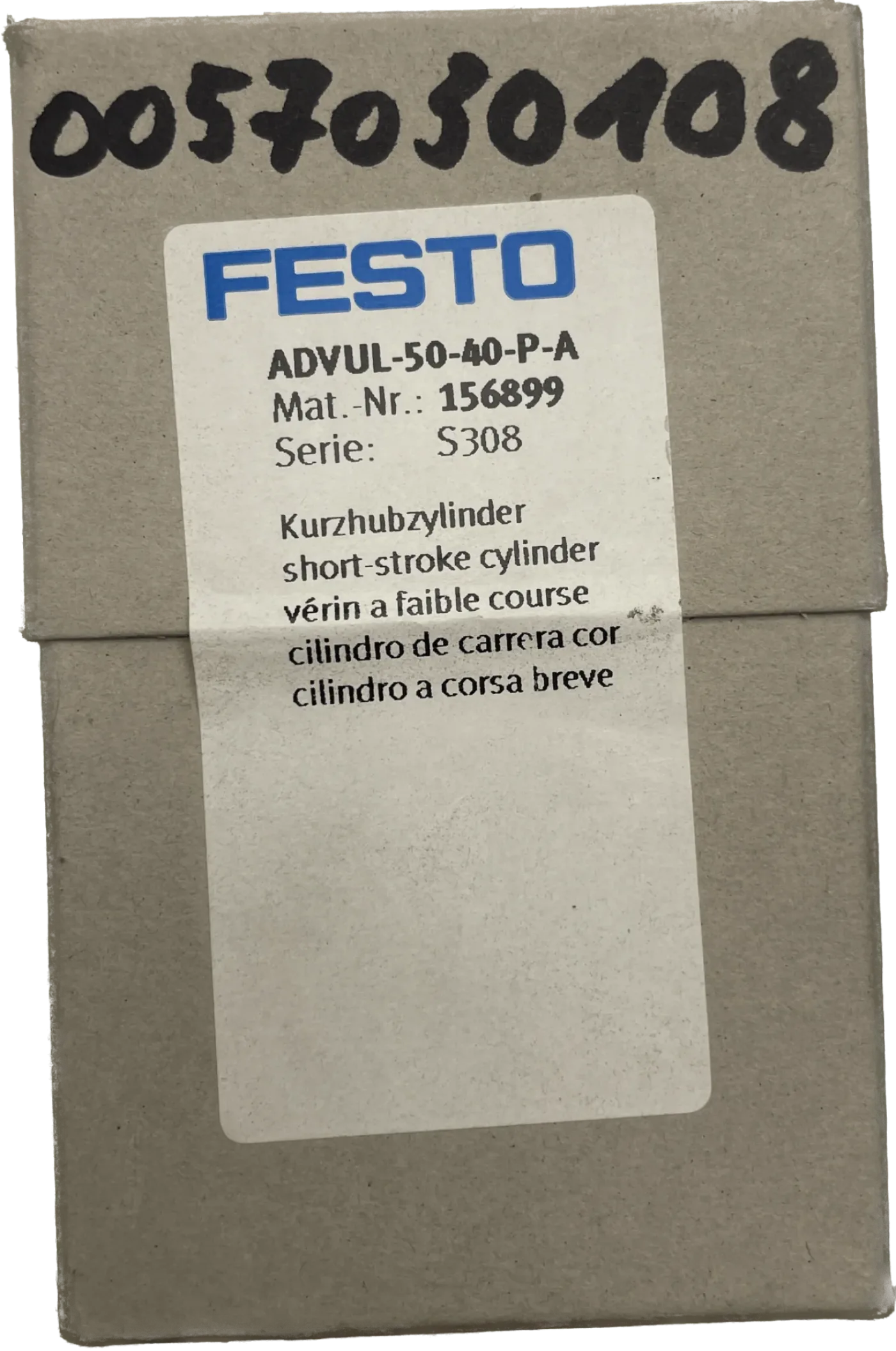 Festo Kompaktzylinder ADVUL-40-50-P-A - 1