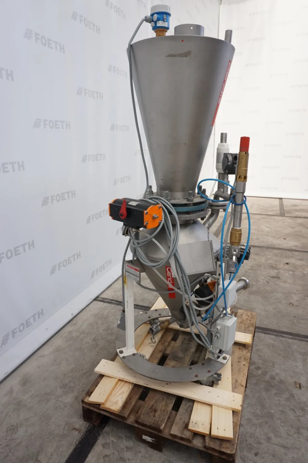 Gericke Type PTA 50 Conveying - Pneumatic conveying system