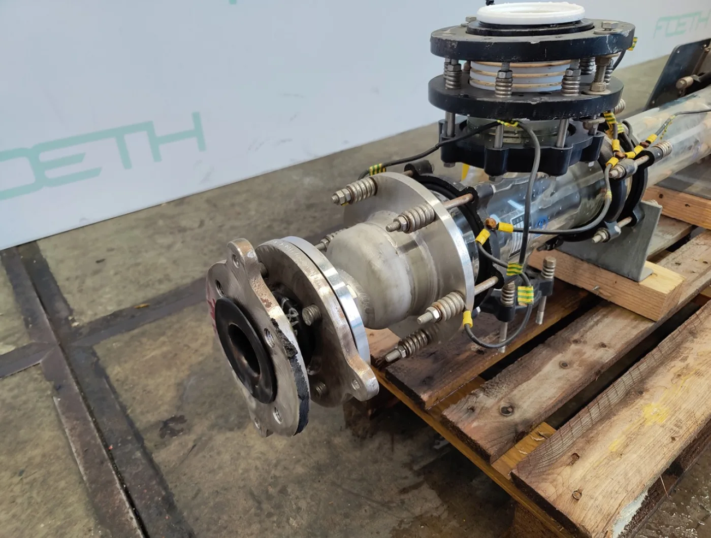 QVF Glasstechnik ROB DN100 SIC 0,5m² - Shell and tube heat exchanger - 5