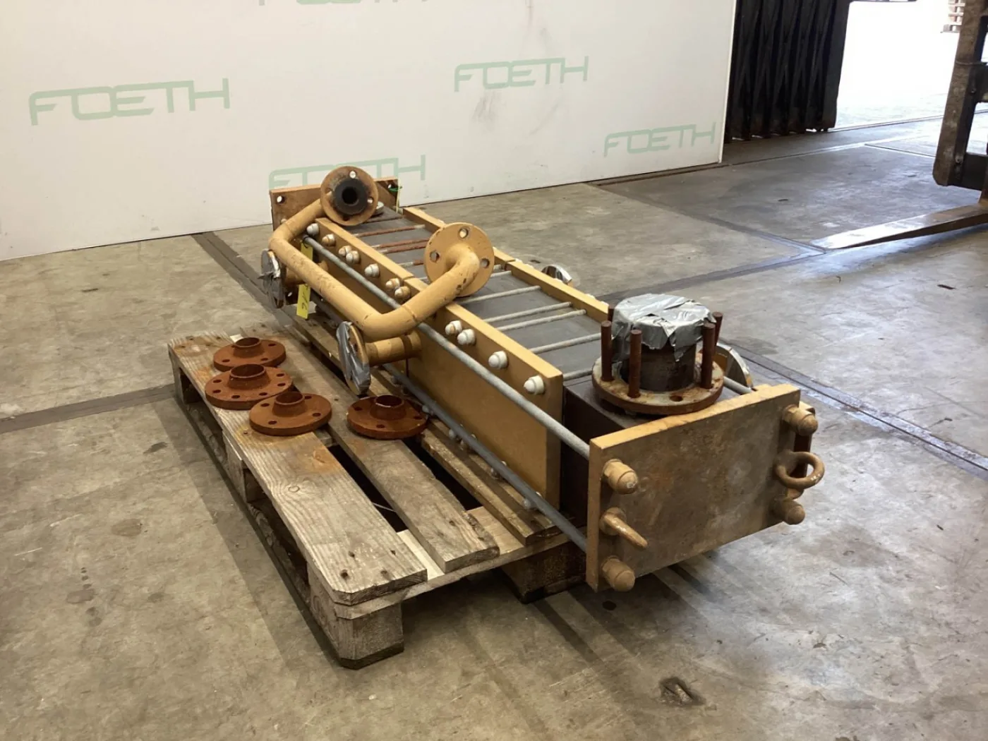 Vicarb Deutschland GmbH "Block Graphite" 2 m² - Shell and tube heat exchanger - 6