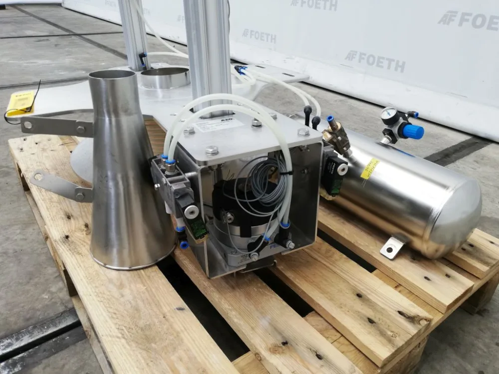 AZO Docking device D128/D350 - Powder filler