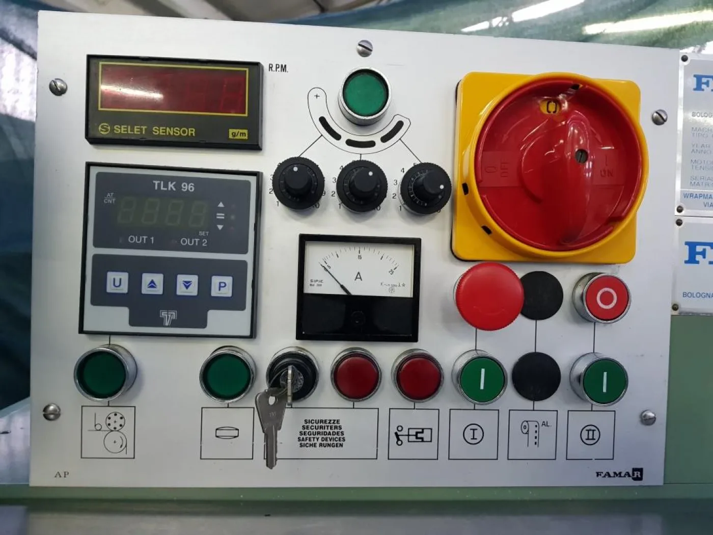 BLISTERATRICE AUTOMATICA – FAMAR MOD. AP - 4