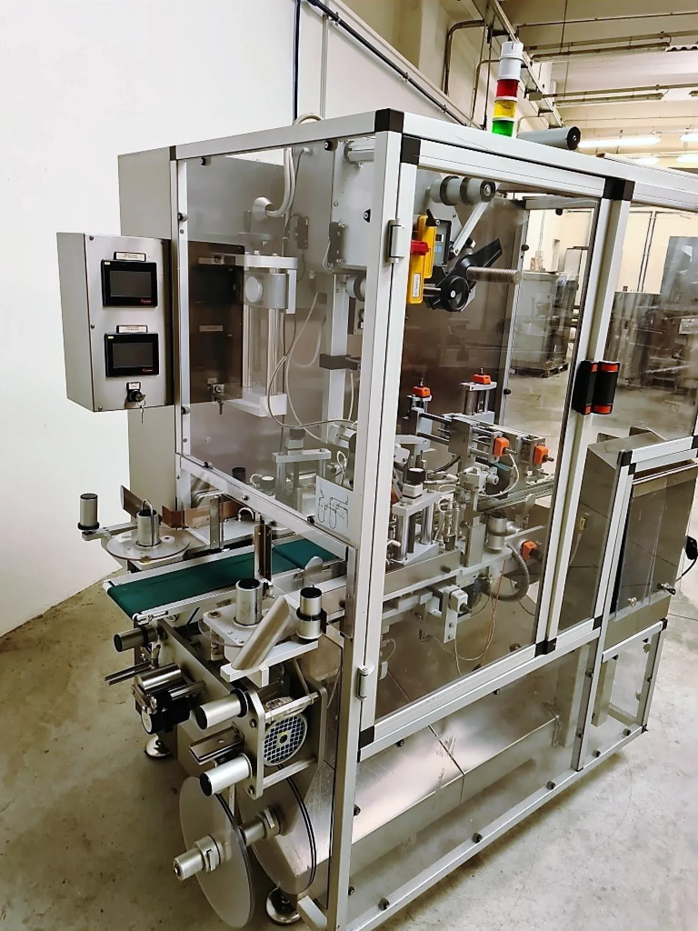 ETICHETTATRICE BOLLINATRICE PRINT AND CHECK – SIEMPHARMA – MOD. SISTEMA 4 - 8