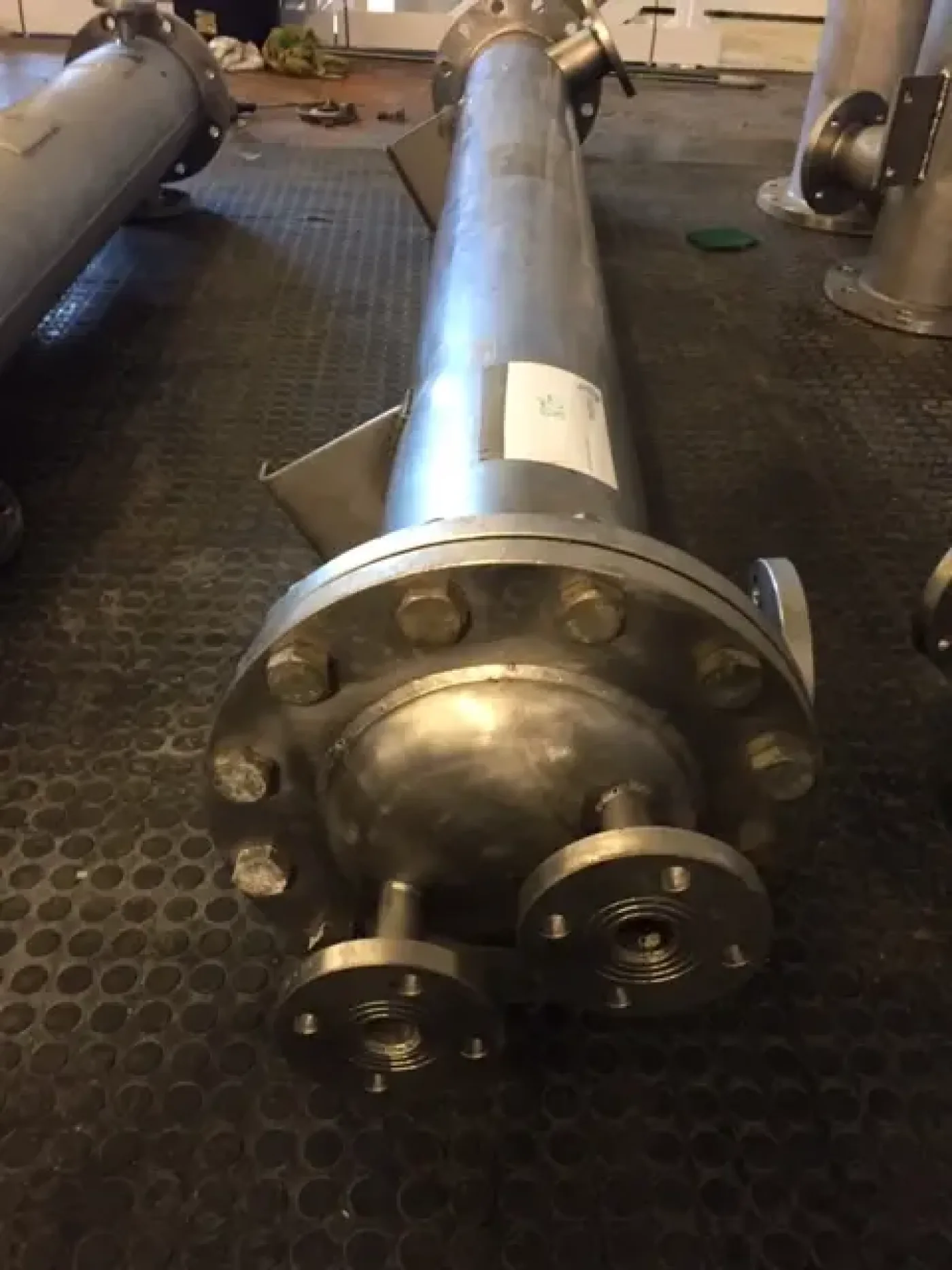 USED TUBULAR EXCHANGER 3 M2 STAINLESS STEEL - 4