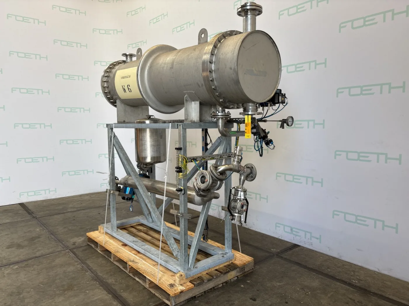 Igefa Weinbrenner 061U-600-600 - Shell and tube heat exchanger - 3