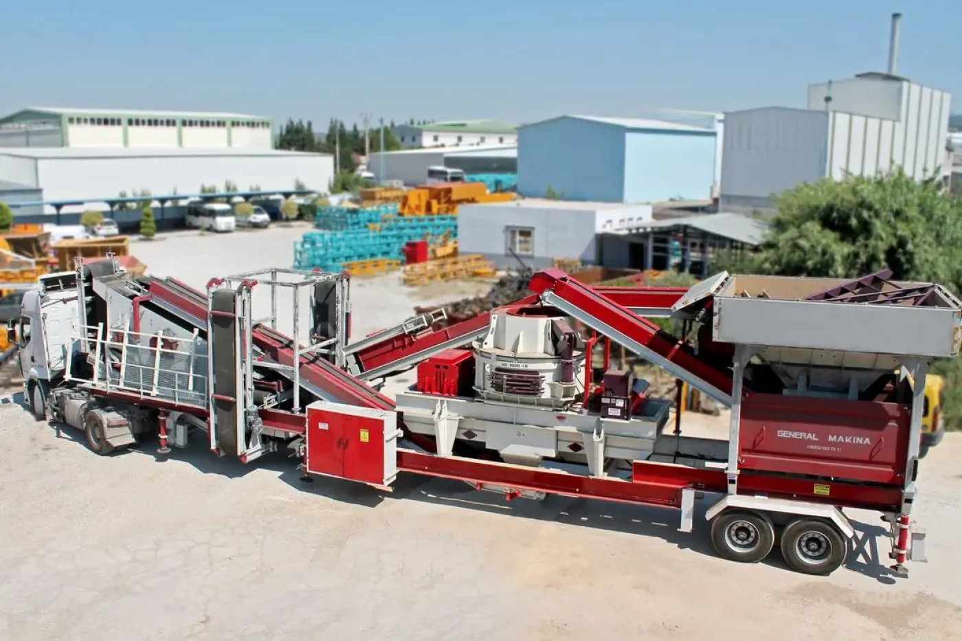 GNR-MVSI 900 — Mobile Vertical Shaft Impactor (VSI) Sand & Shaping Crusher - 5