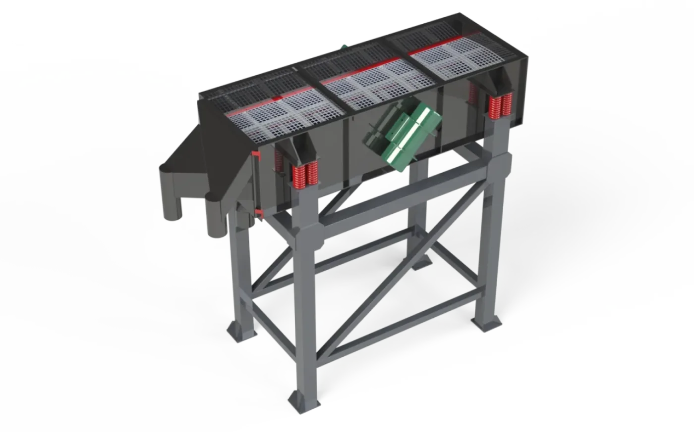 Vibration-Controlled (Adjustable Stroke) Screen - 2
