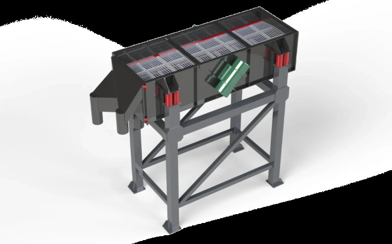 Vibration-Controlled (Adjustable Stroke) Screen