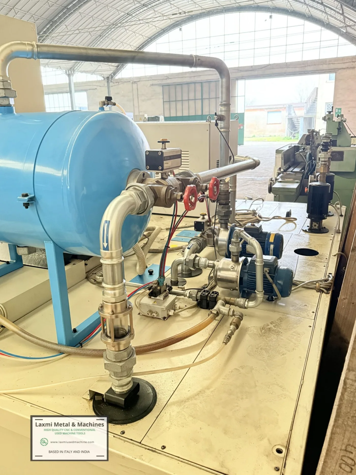 GRINDING OIL REFRIGERATING AND FILTERING TANK, COMAT (Italy) - Laxmi Metal & Machines, Rohtak - 2