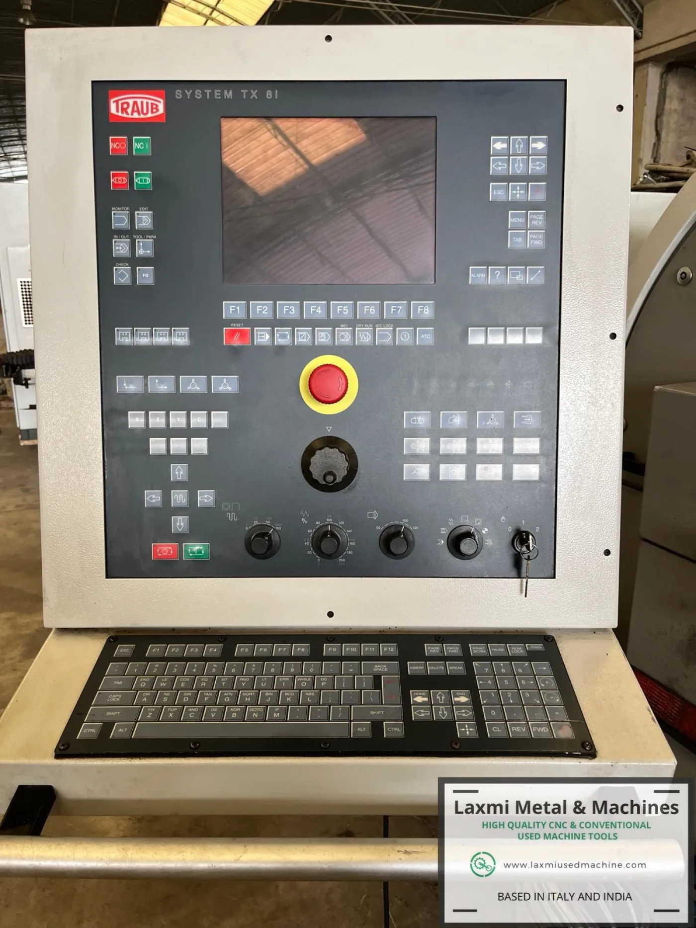 CNC SWISS-TYPE LATHE, TRAUB – TNL 26 - Laxmi Metal & Machines, Rohtak - 8