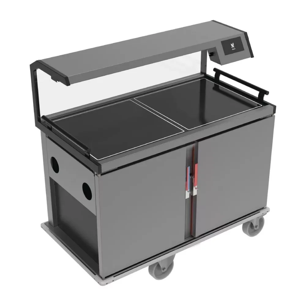 Falcon Meal Delivery Trolley F2VR - islandcatering