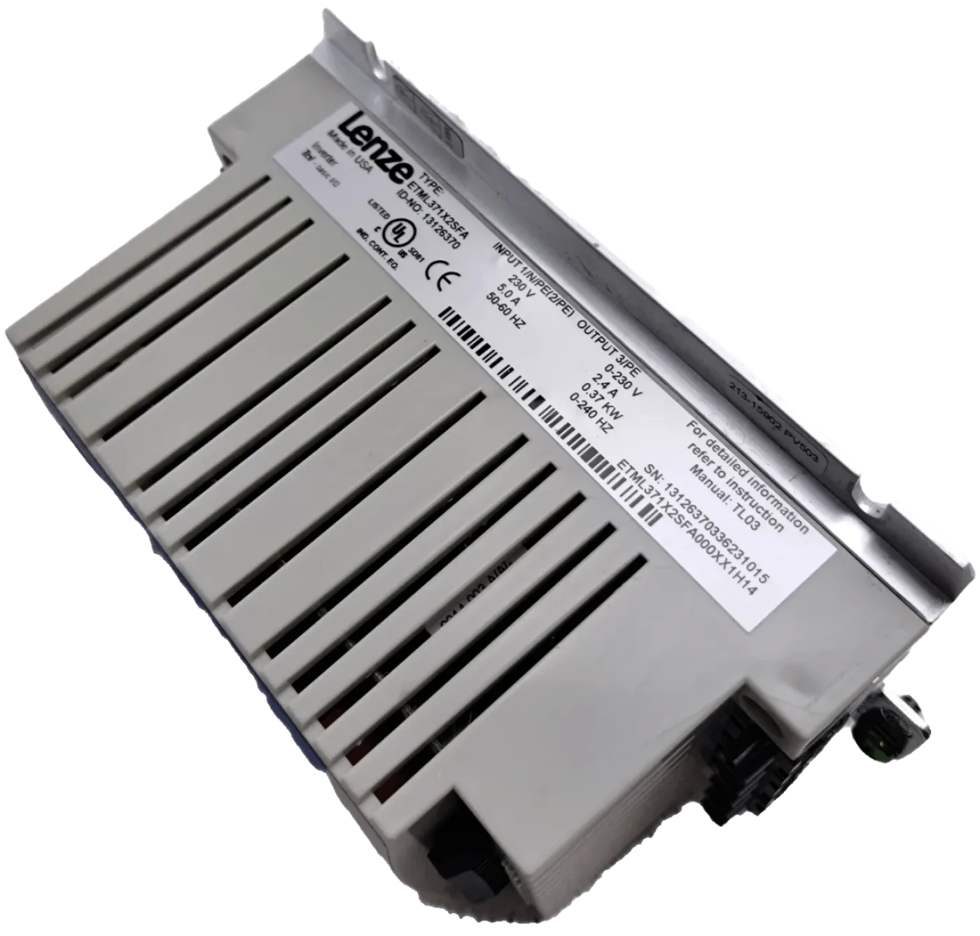 Lenze Frequenzumformer ETML371X2SFA000XX1H14 / 13126370 - 3