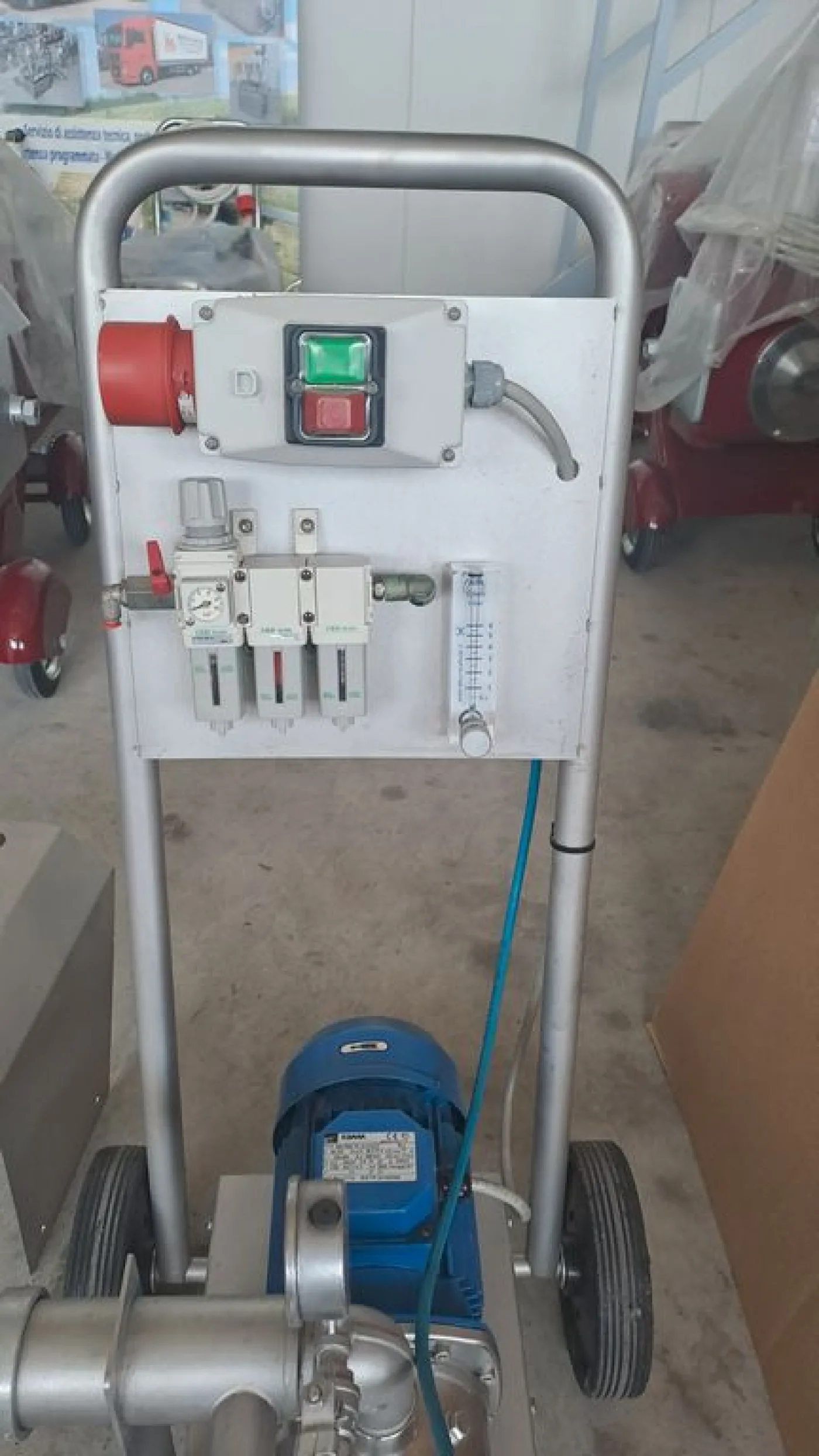 STAINLESS STEEL FLOTATION UNIT MODEL ENOLMIX 100, SECOND HAND MACHINE - 2