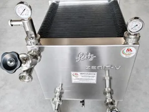 SEITZ ZENIT V FILTER MODEL 40X40 WITH 30 PLATES, SECOND HAND MACHINE
