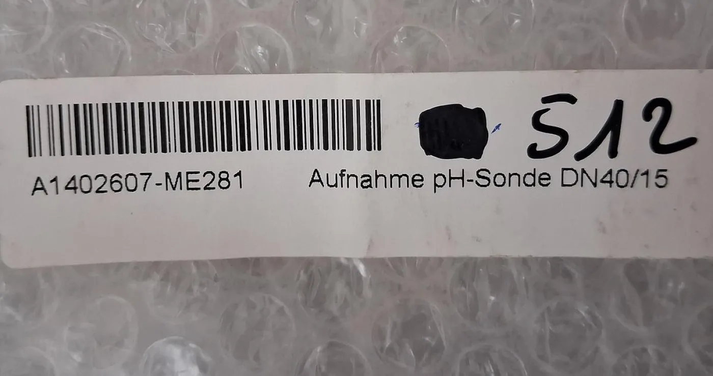 Normag Glaskomponente Typ ME281 dient zur sicheren Integration von pH-Sonden - 3