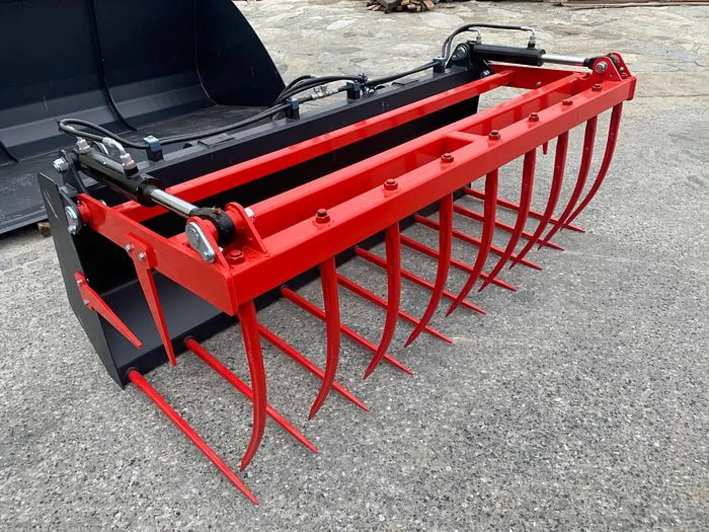 BIG Krokodilgabel 210 cm mit Euro Aufnahme - 1
