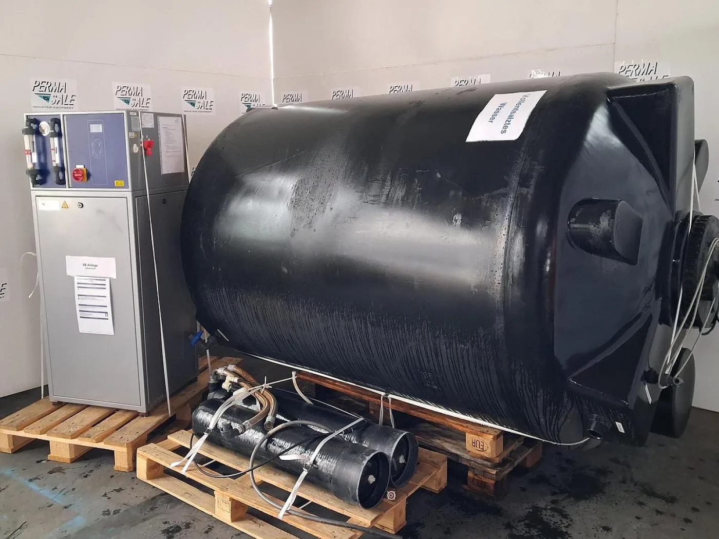 SG Water Umkehrosmoseanlage, Typ RO-1000 S, kombiniert mit einem 4 m³ Prozesswassertank - 3