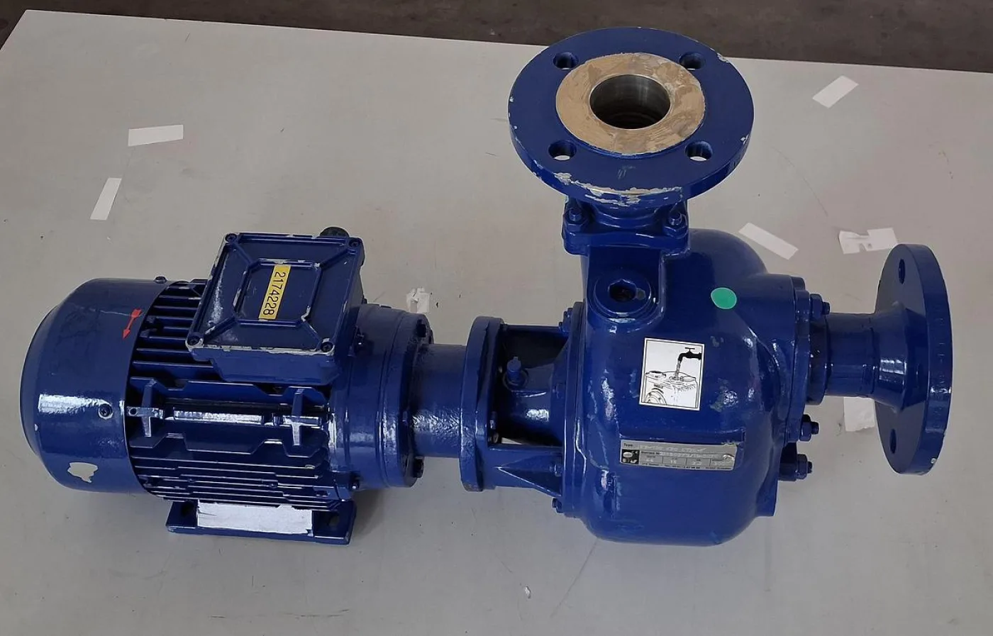 IPV JE2-120 K20 ET20+F Kreiselpumpe mit Elektromotor – überholt - 3