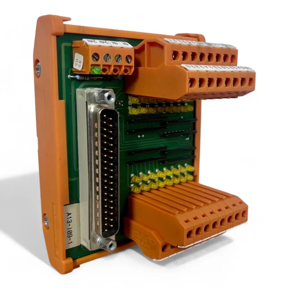 Weidmüller Interface-Modul A13-109-1 – 34-polig – Interfaceadapter mit LED-Anzeigen
