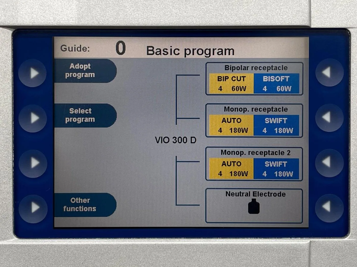 Erbe VIO 300D Includes Foot Switch, Erbe IES 2 Pump and ERBE user manual - 5