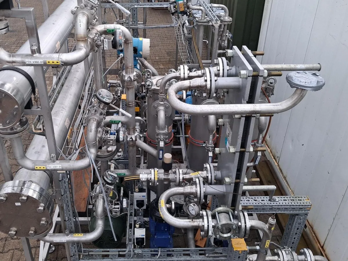 OSMO Membrane Systems ist als Skid-Modul - 3