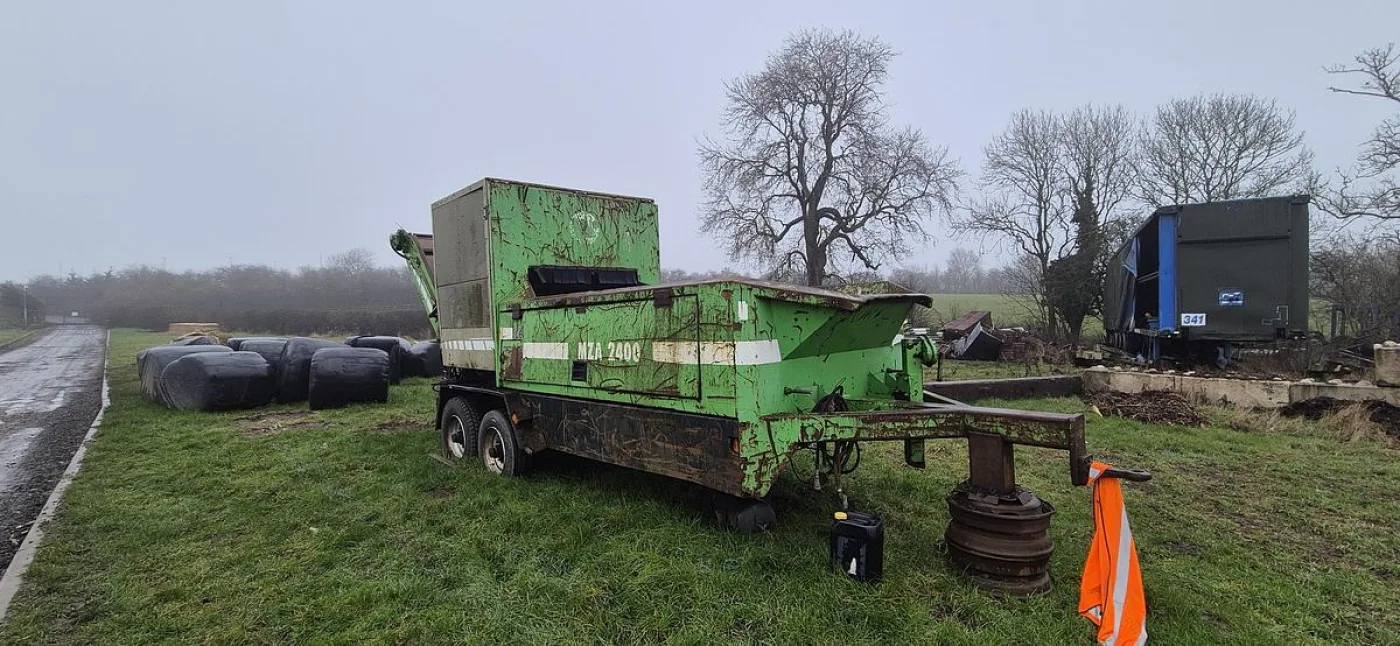 2007 Willibald MZA 2400 High-speed Green Waste Shredder - 2