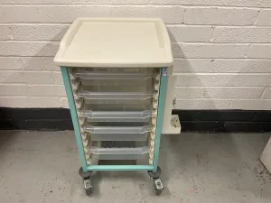 Bristol Maid Gratnells trolley 5 drawer