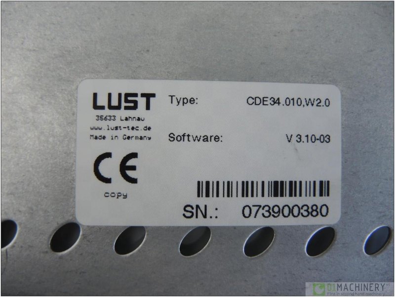 2007 LUST CDE 34.010,W2.0 AI2887