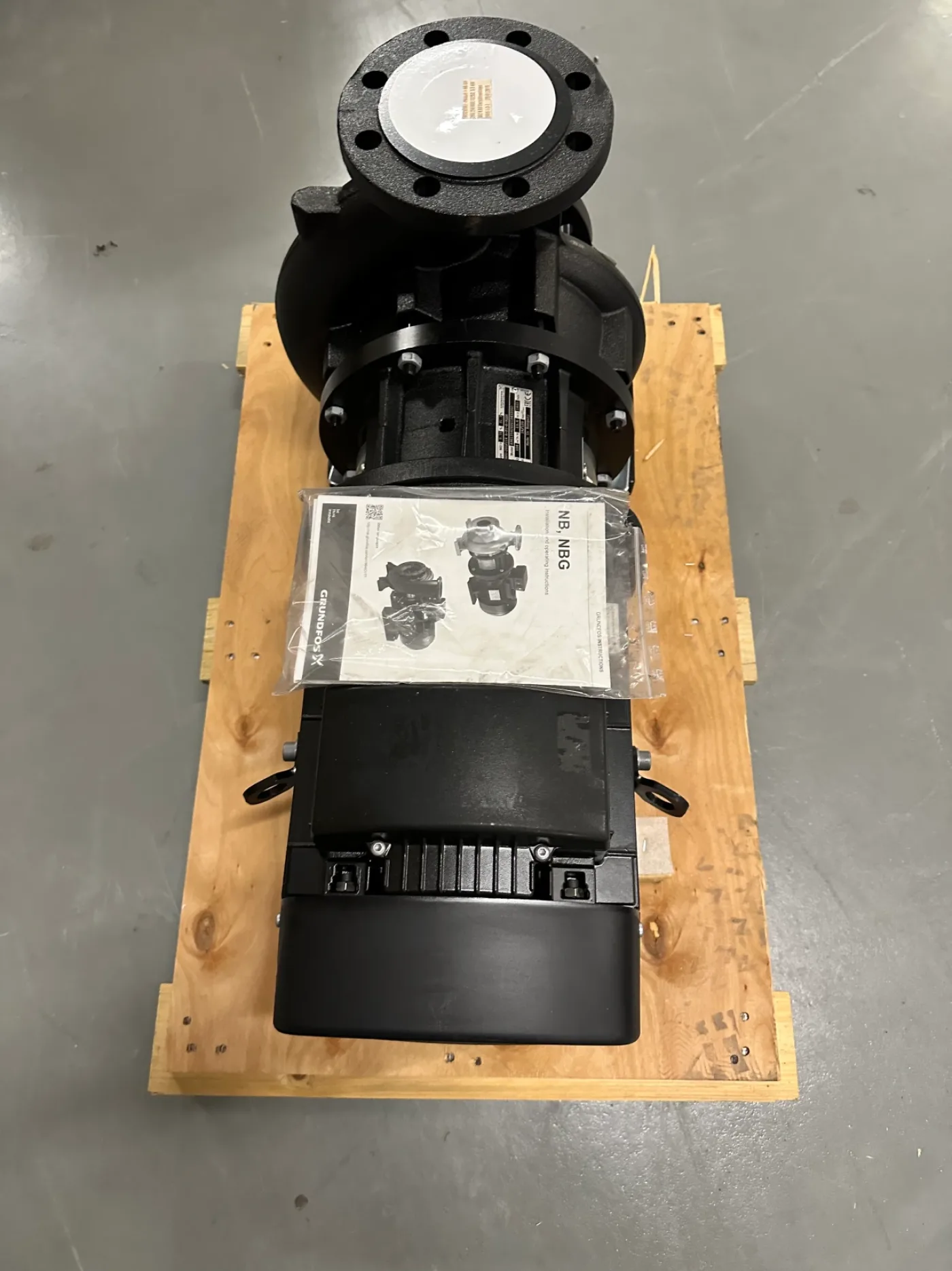 Grundfos Einstufige Blockpumpe NB80-200/214 A-F2-A-BQQE - 5