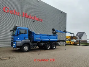MAN TGS 26.480 6x4 Meiller 3 Seitenkipper Penz 20LP+8.50R