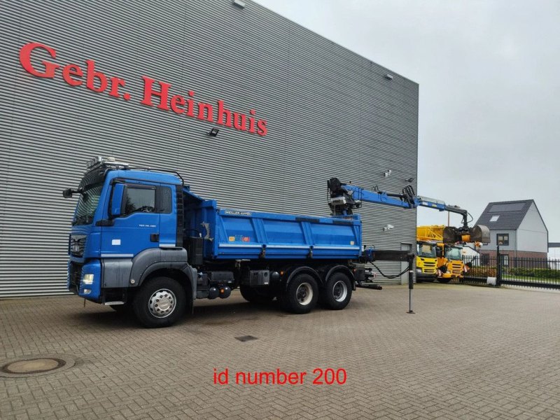 MAN TGS 26.480 6x4 Meiller 3 Seitenkipper Penz 20LP+8.50R