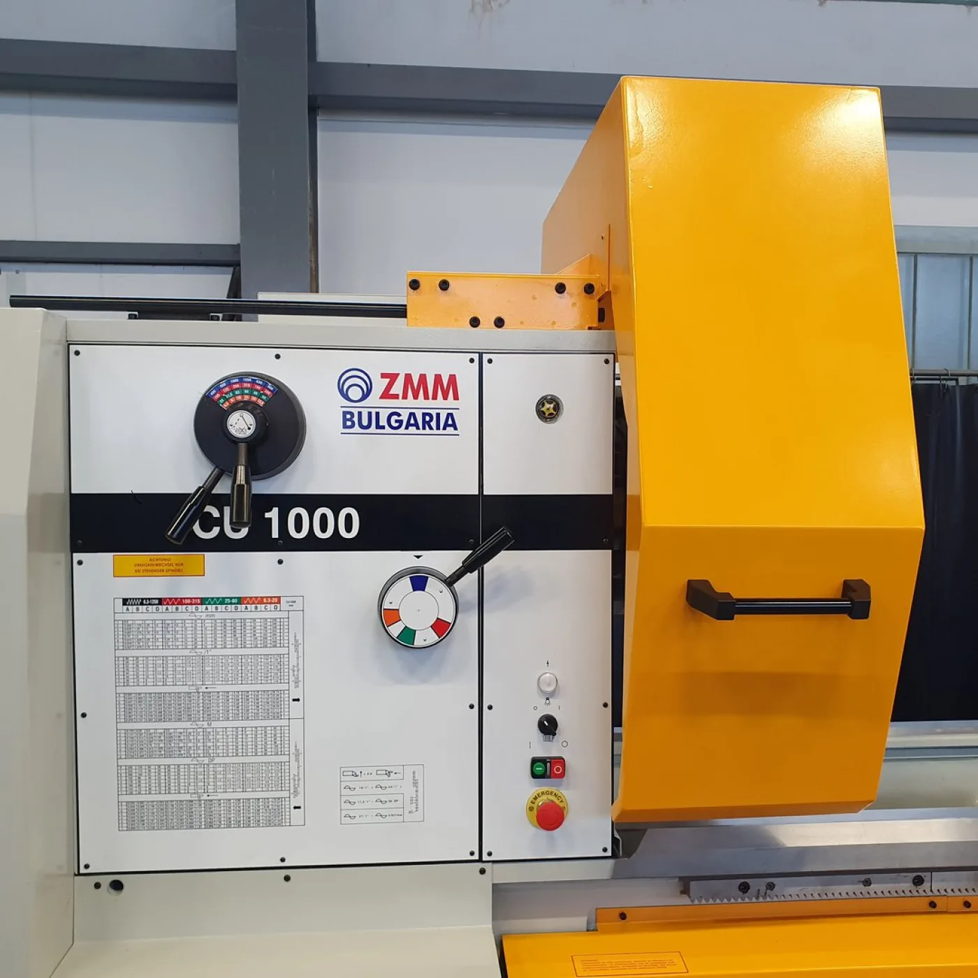 Spitzendrehmaschine CU 1000 - 3