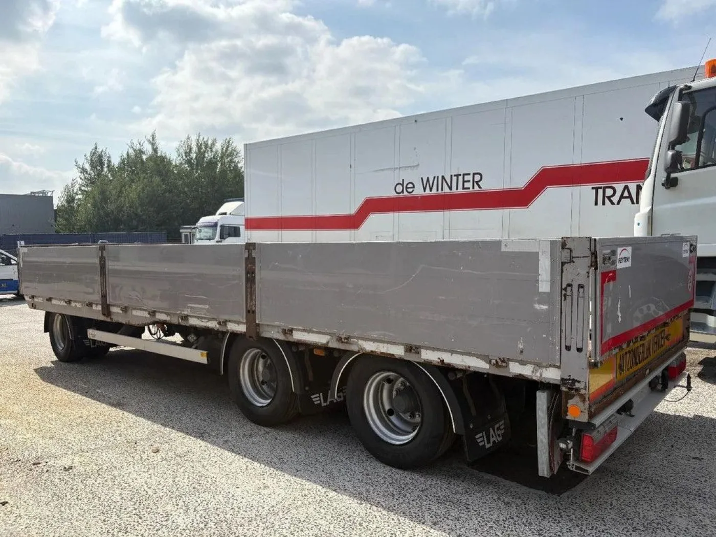 LAG 3 3 Axle Bpw + Aluminum Sideboards - 2
